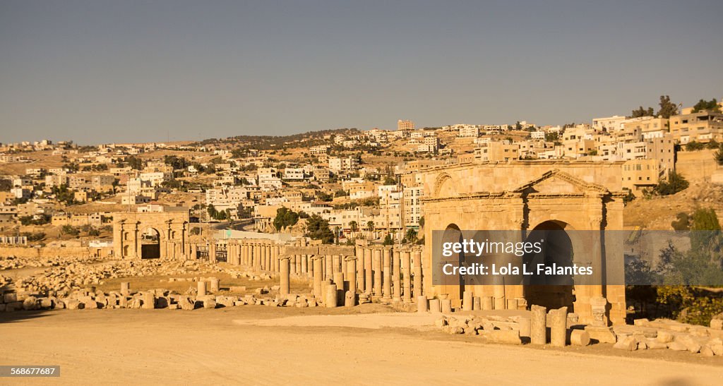 Jerash northern tetrapylon