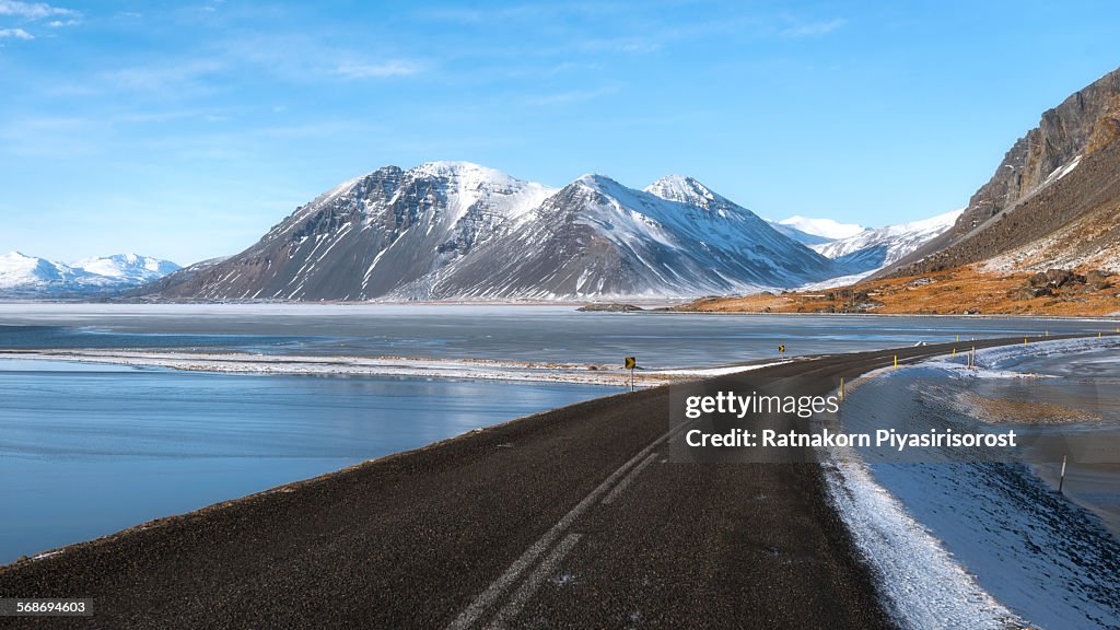 Iceland Winter Road