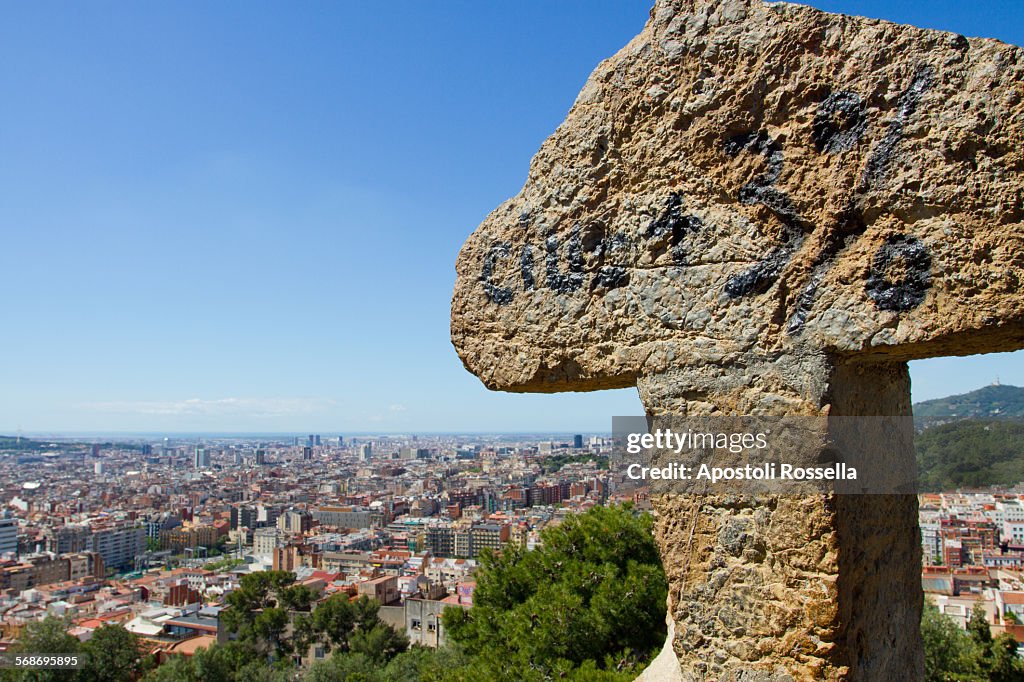 The Cross at Park Guell