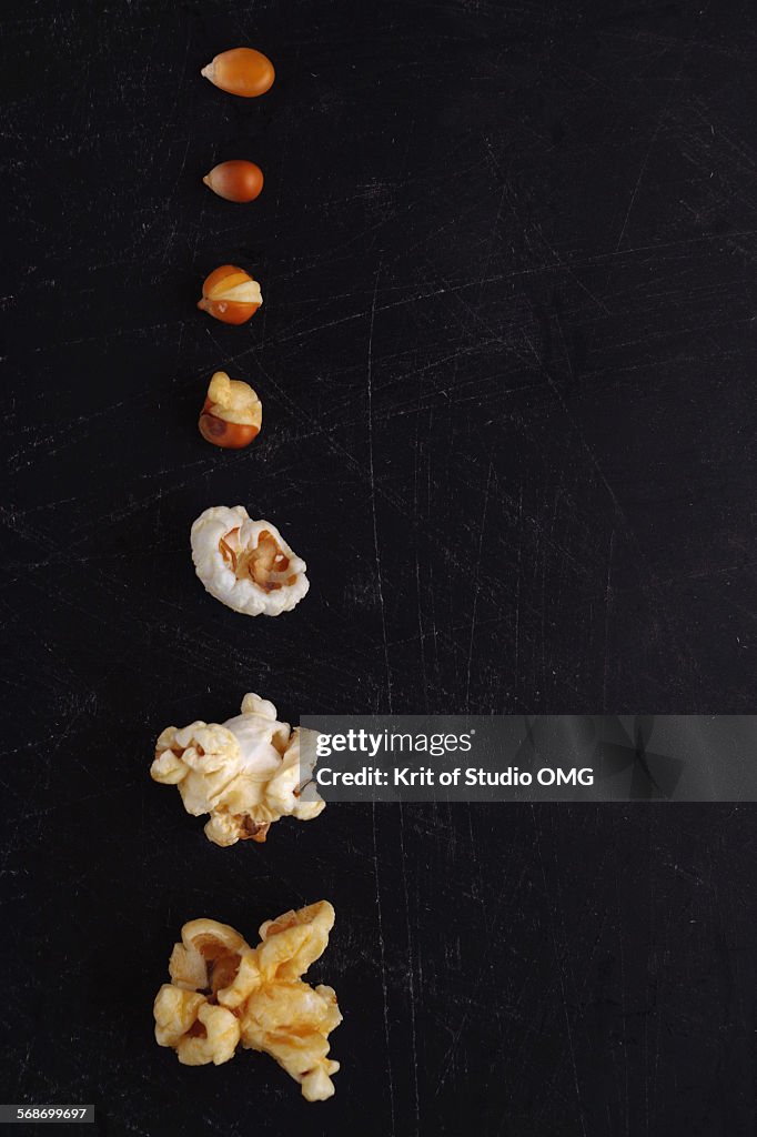 Popcorn step by step