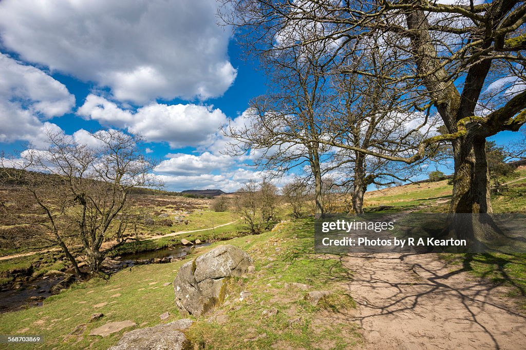 Burbage brook, peak district, Derbyshire