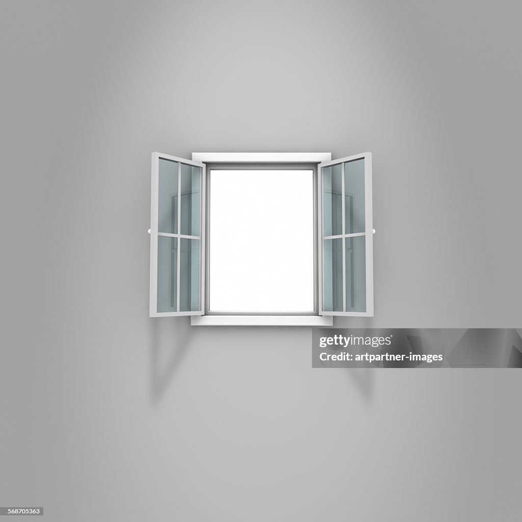 Open window