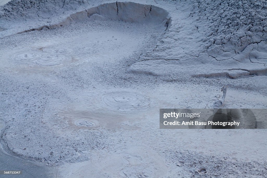 Boiling mud at Yellowstone National Park