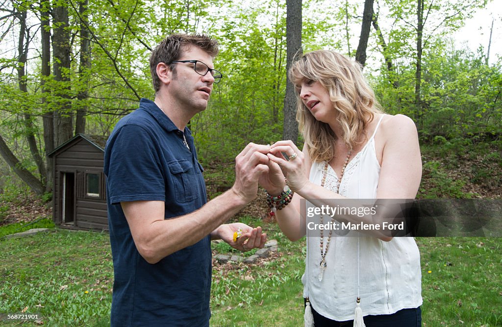 Couple in nature