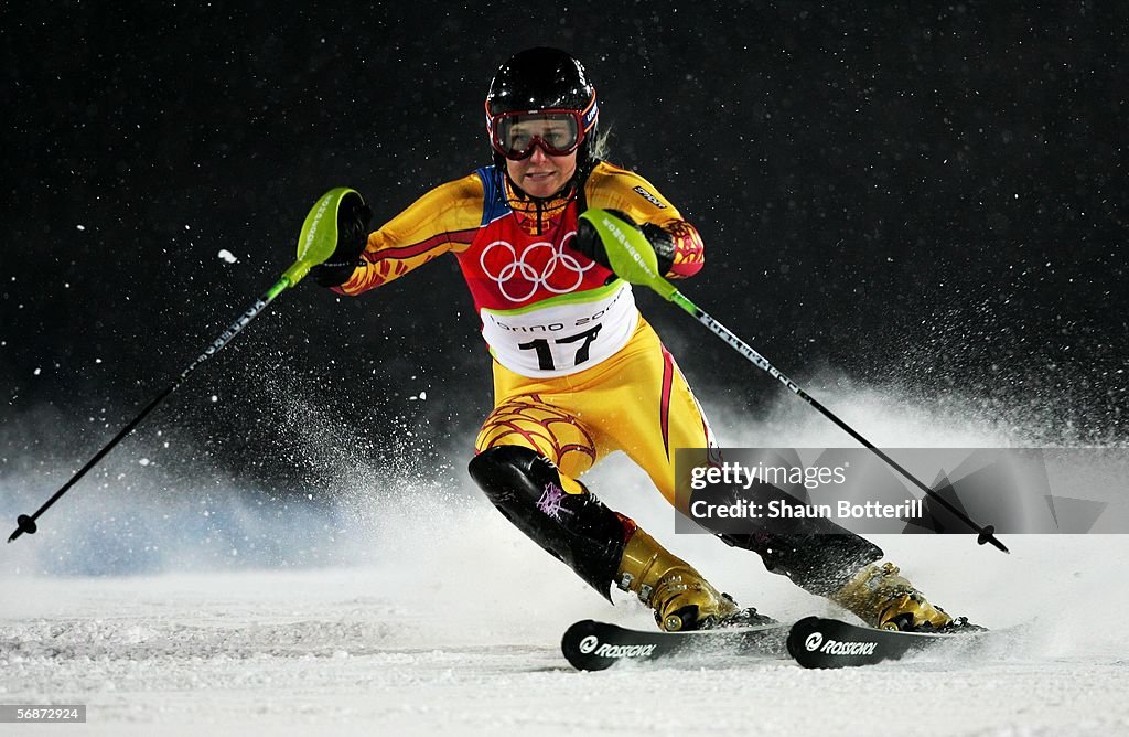 Combined Slalom - Womens Alpine Skiing