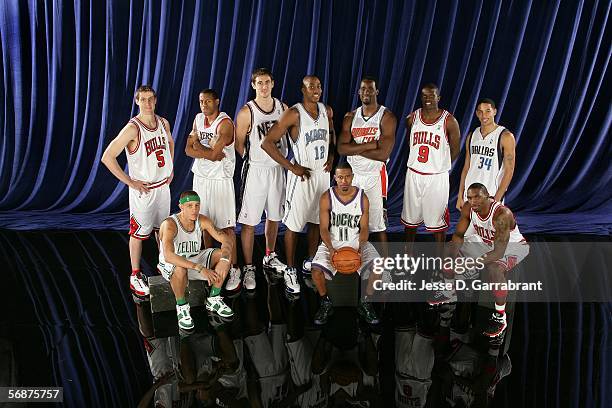 Andres Nocioni of the Chicago Bulls, Delonte West of the Boston Celtics, Andre Iguodala of the Philadelphia 76ers, Nenad Krstic of the New Jersey...