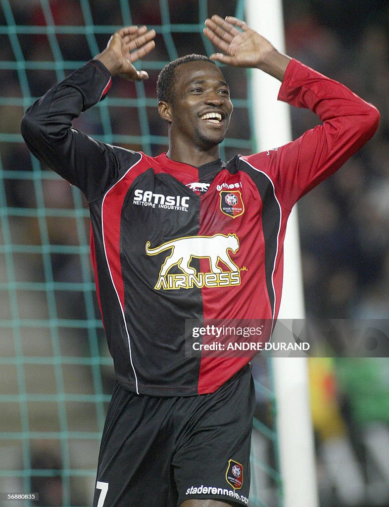 Rennes's Nigerian forward John Chukwudi