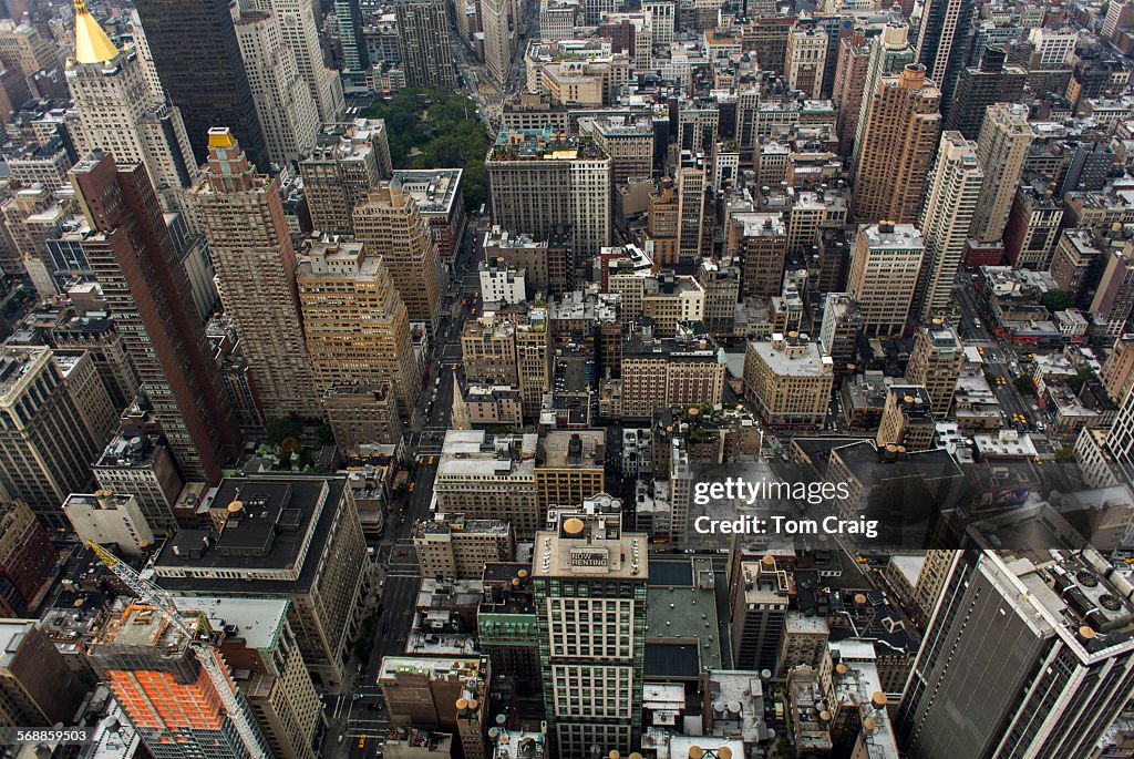 New York City aerial views