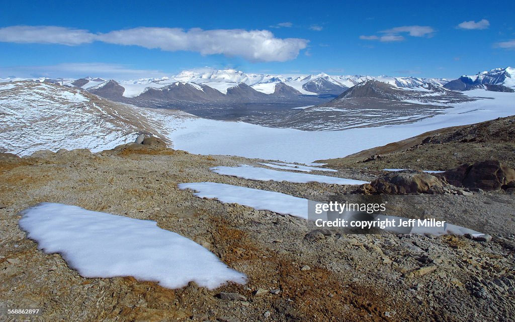 View of Taylor valley, Dry Valleys, Antarctica