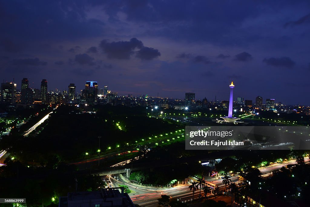 Cityscape of Jakarta