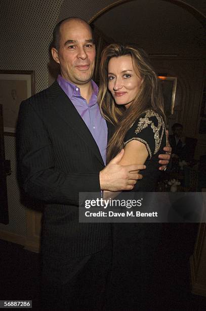 Martin Kelly and Natasha McElhone attend Finch & Partners' Pre-BAFTA Party, hosted by the former CEO of Artists Independent Network Charles Finch, on...
