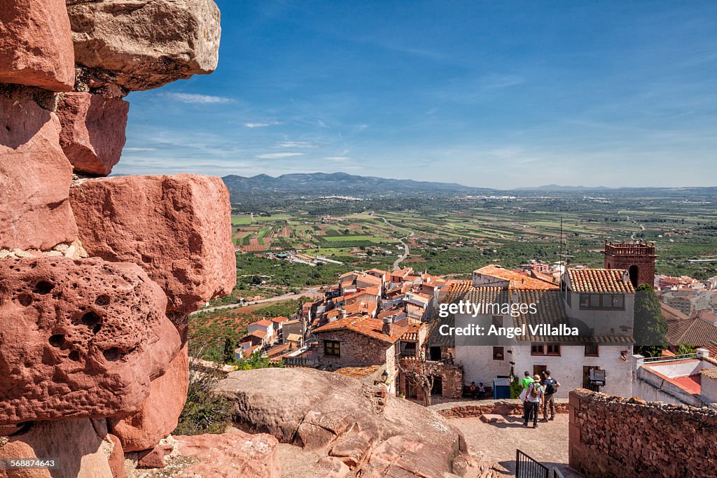 Vilafames, view from the castle