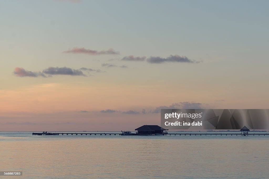 Maldivian sunset