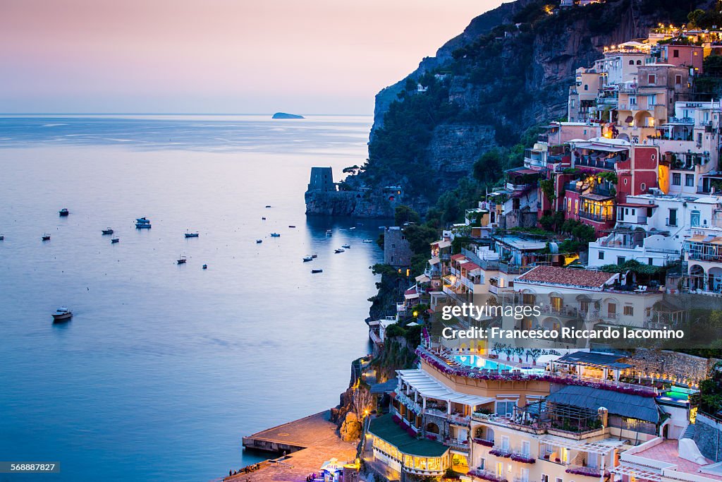 A night in Positano