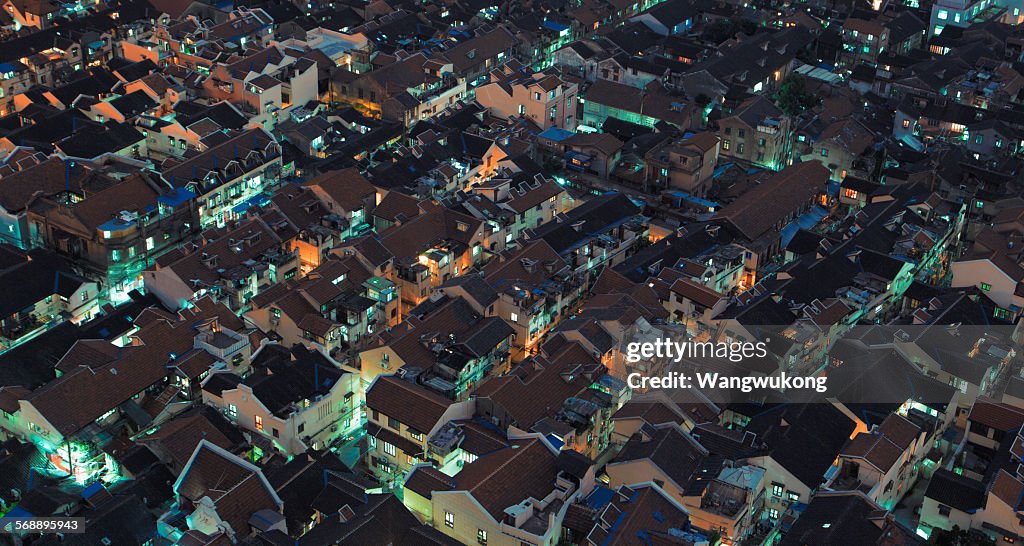 The old town in Shanghai