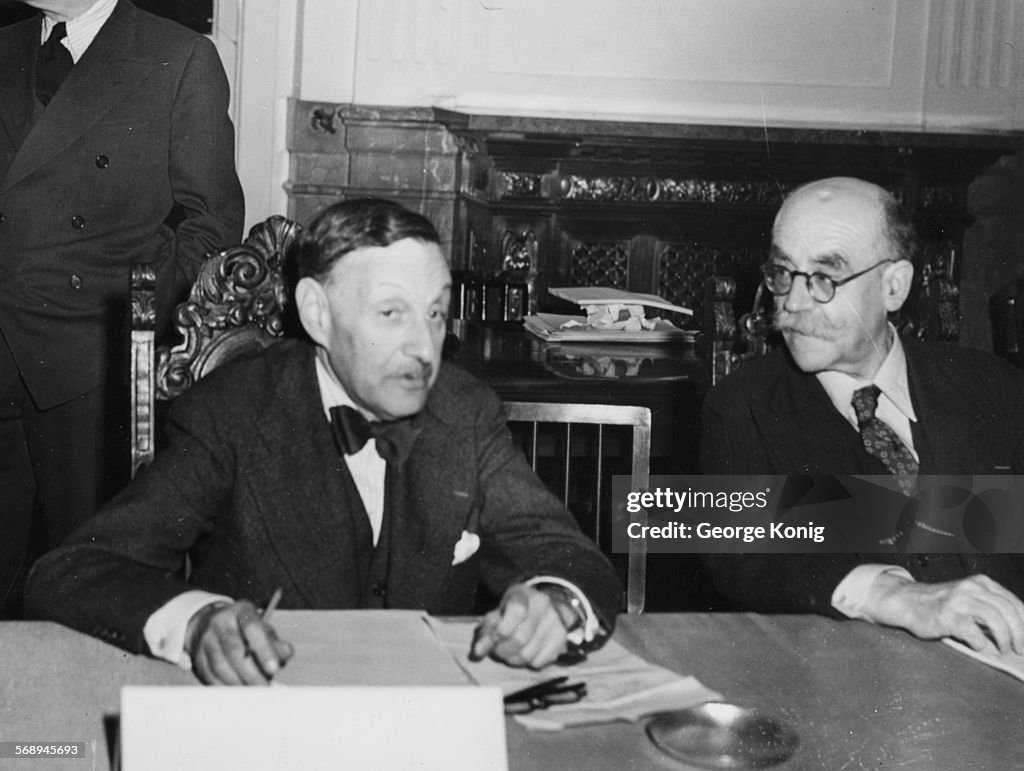 Robert Falco And Henri Donnedieu De Vabres