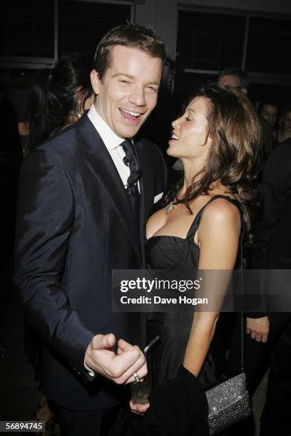 Actor Max Beesley and singer Dannii Minogue attend the after party following the ELLE Style Awards 2006, the fashion magazine's annual awards...