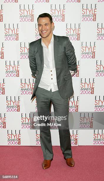 Singer Will Young arrives at the ELLE Style Awards 2006, the fashion magazine's annual awards celebrating style, at the Atlantis Gallery at the Old...