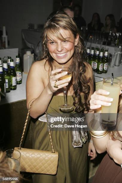 Colleen McCloughlin attends the after party following the ELLE Style Awards 2006, the fashion magazine's annual awards celebrating style, at the...