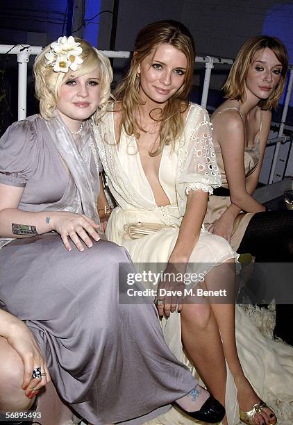 Personality/singer Kelly Osbourne and actress Mischa Barton attend the after party following the ELLE Style Awards 2006, the fashion magazine's...