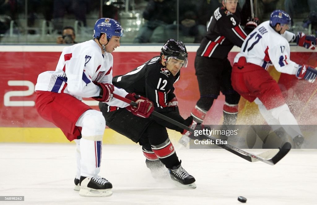 Ice Hockey - Canada v Czech Republic
