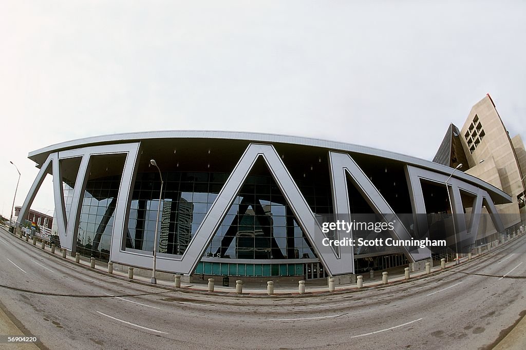 General View: Exterior of the Phillips Arena