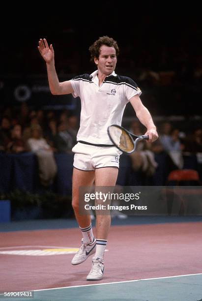 John McEnroe circa 1984 in New York City.