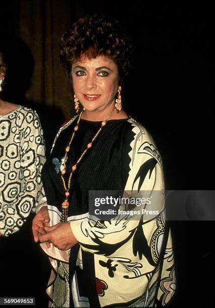 Elizabeth Taylor attends the Opening Night Gala of the Martha Graham Dance CompanyÄôs 3-week season of performances at the State Theater at Lincoln...