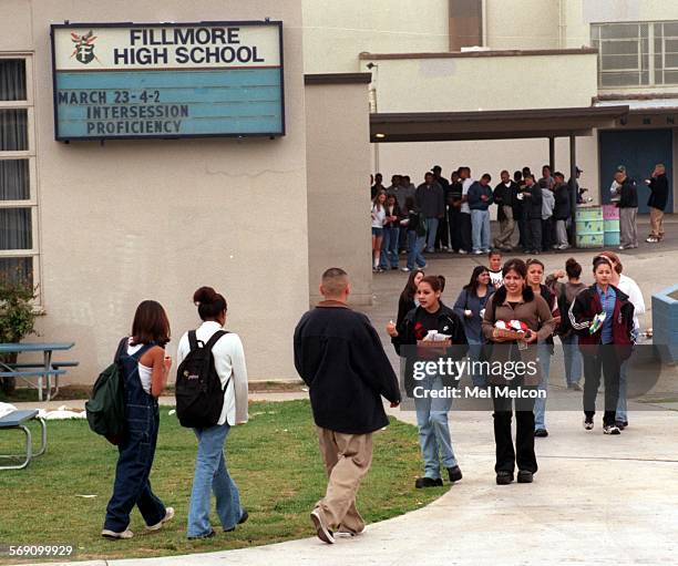 Fillmore High School Photos and Premium High Res Pictures Getty Images