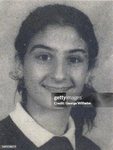 Copy photo from a 1998 school yearbook of Christine Ghazelian, who was shot and hospitalized, allegedly by her father, Gabriel Ghazelian.