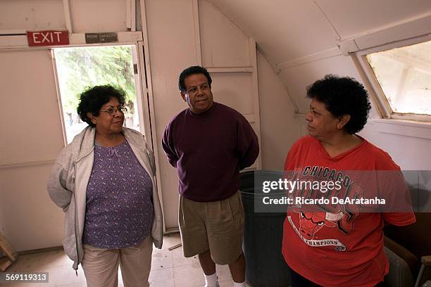 Tuesday, , Piru, CA  DIGITAL IMAGE  From left to right: Rita Miranda of Santa Barbara, Tony Gaitan of Fillmore, and Lilian Ibarra of Fillmore, by...