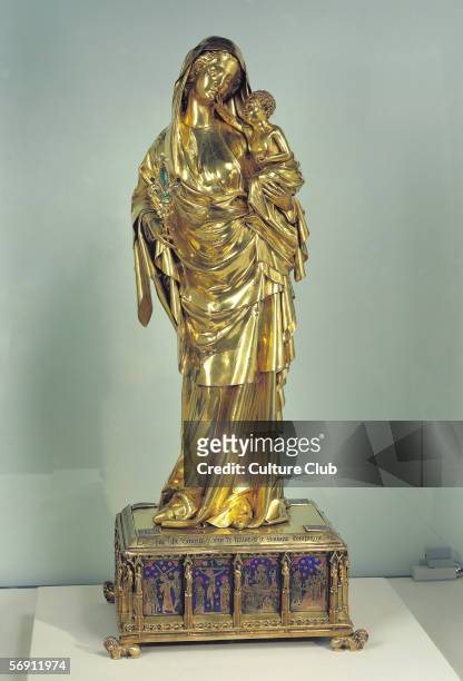 Reliquary of the Virgin of Jeanne d'Evreux, c,1324-29