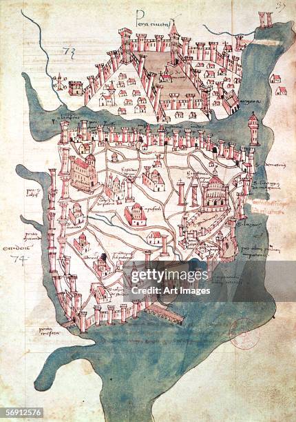 Plan of Constantinople