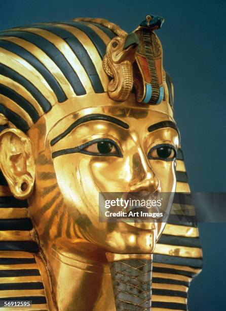 The funerary mask of Tutankhamun New Kingdom, c.1336-1327 BC