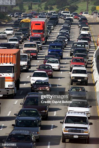 Traffic was heavy on the San Diego Freeway after the Thursday afternoon wreck. Traffic was a mess on the San Diego freeway Thursday afternoon as a...