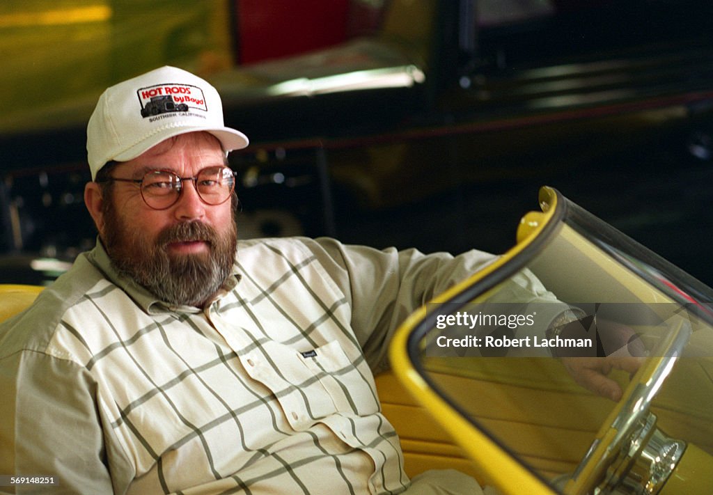 ME.Coddington/Boyd.RDL (Kodak F) (INPERSON) Boyd Coddington, CEO of Boyds Wheels Inc and Hot rods by