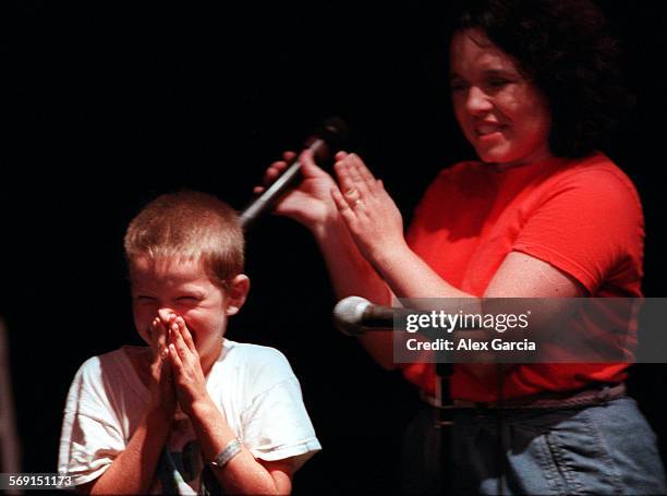 Duckling.react.0711.AAGJames VanDoorn reacts to his performance during a dress rehearsal of Becoming a Swan, a production of the Summer at the...