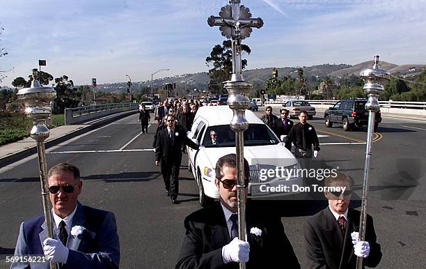 San Juan CapistranoA large gathering of family and friends for the funeral service for Dolores Irene Meeker, San Juan Capistrano's chosen matriarch...