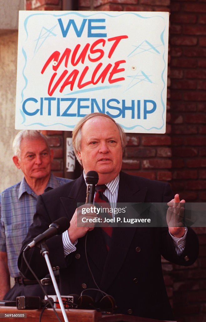 SF.Sherman.#1.JPL.1024.Sherman Oaks.Oct 24,96 Glenn Spencer, president of Voice of Citizens Togethe