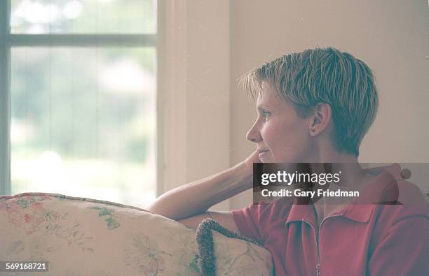 Crouse.#2.GF. Actress Lindsay Crouse, pictured in her Pacific Palisades homeBreslauer story