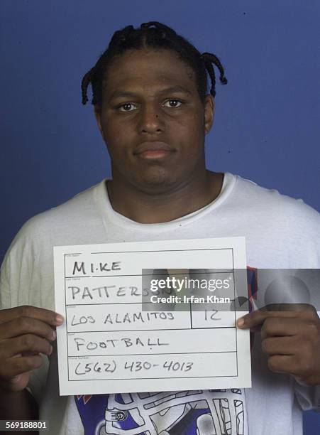 Mike Patterson, Rancho Alamitos High School Football player.