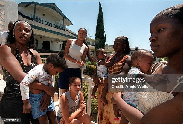 Neighbors in the Rampart neighborhood react to all of the attention caused by the LAPD scandal. 014178.ME.0816.react Neighbors in an apartment...