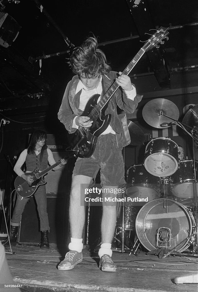 Lead guitarist Angus Young and rhythm guitarist Malcolm Young... News ...
