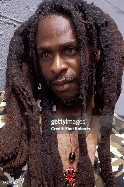 David Hinds of Steel Pulse in Baltimore, Maryland on July 19, 2004.