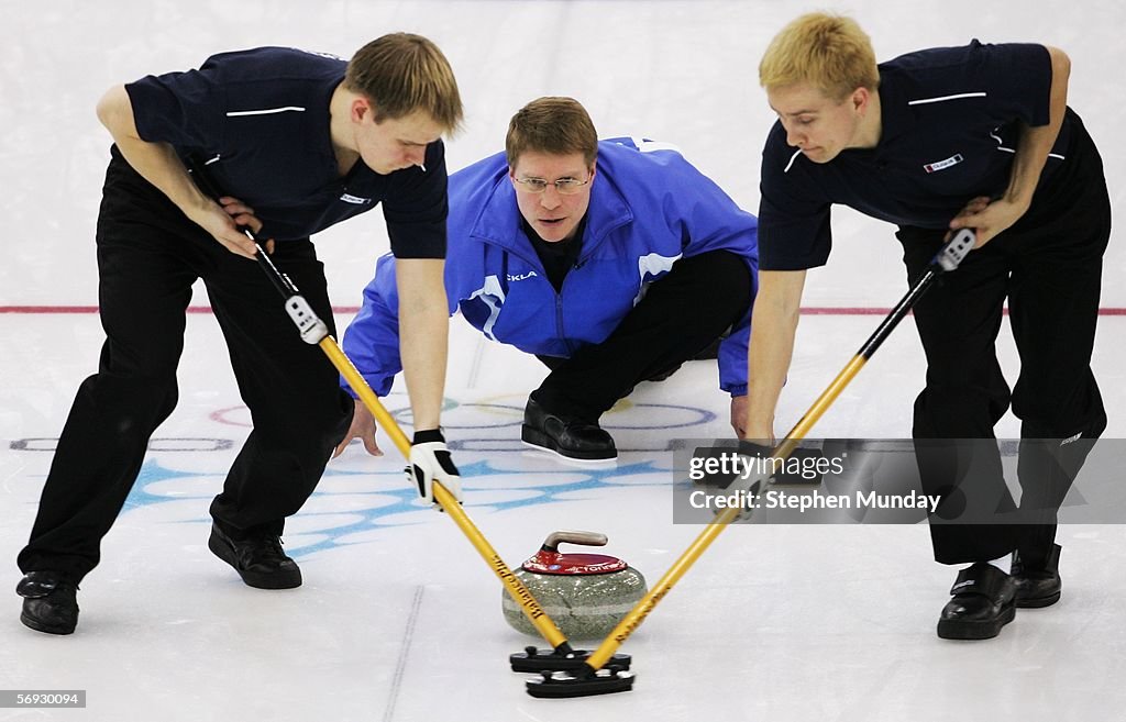 Men's Curling - Gold Medal Match