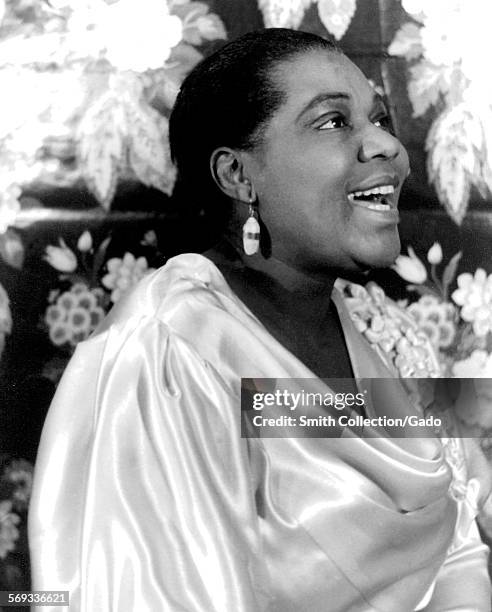 American blues singer Bessie Smith, 3rd February 1936.