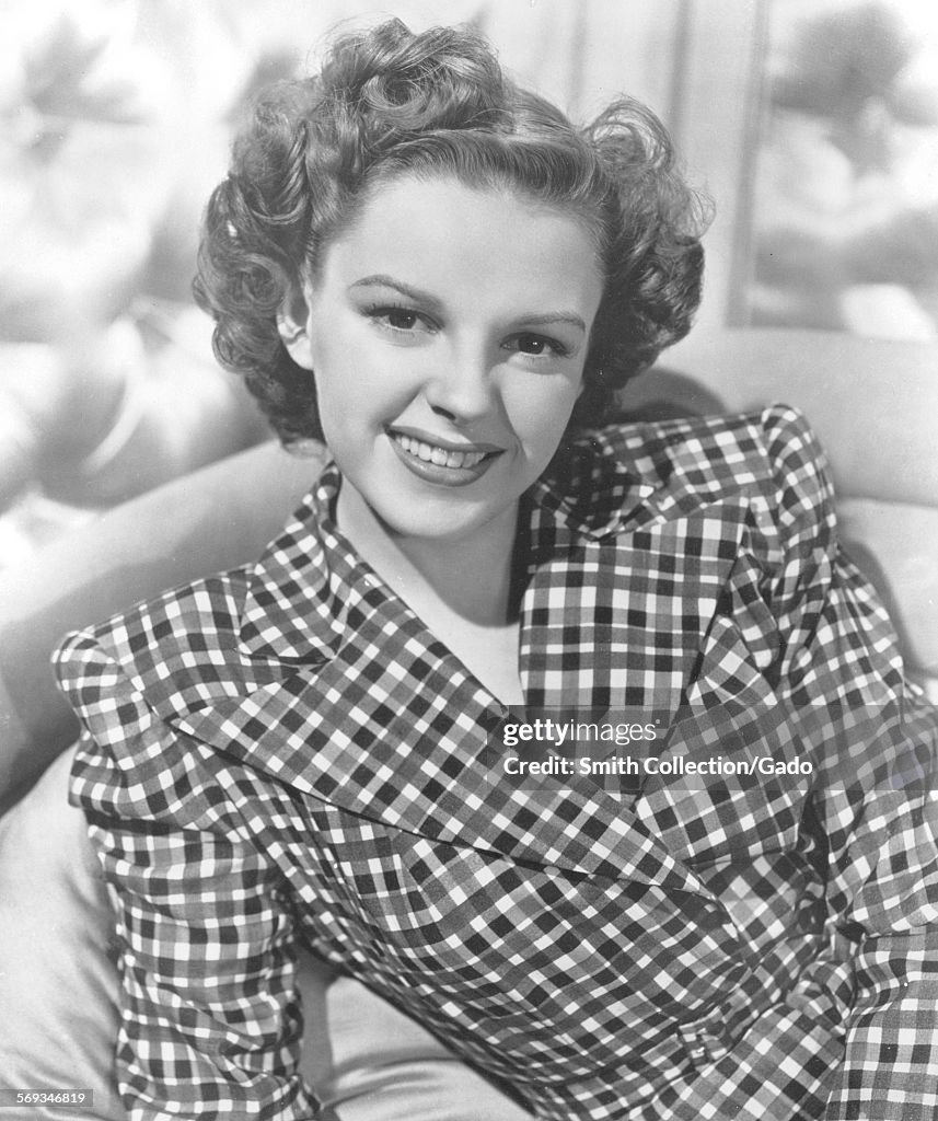 Judy Garland Lounging