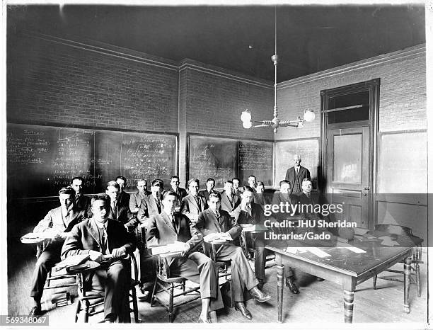 Mathematics, Lorrain Sherman Hulburt, Physical Laboratory, Old Campus, Johns Hopkins University, Baltimore, Maryland, 1915.
