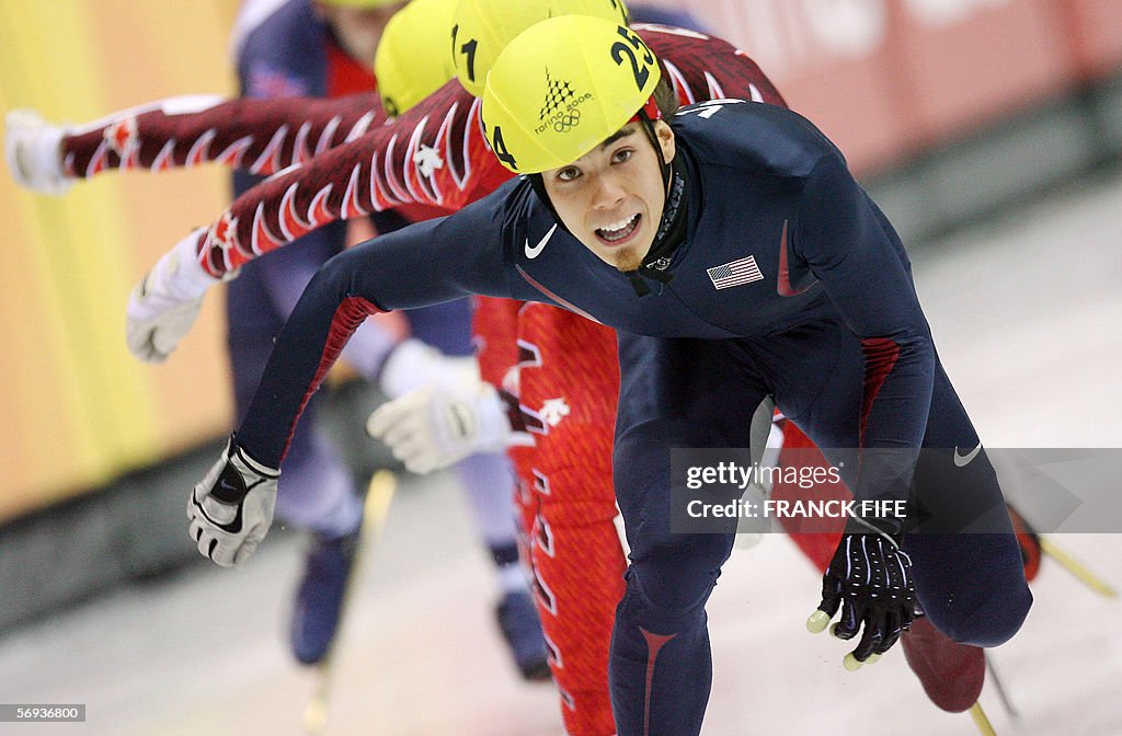 US Apollo Ohno skatea ahead of- Canada's
