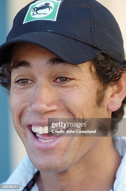 Ross Taylor speaks to the media at a press conference after being called up to the New Zealand Black Caps squad for the third one day international...